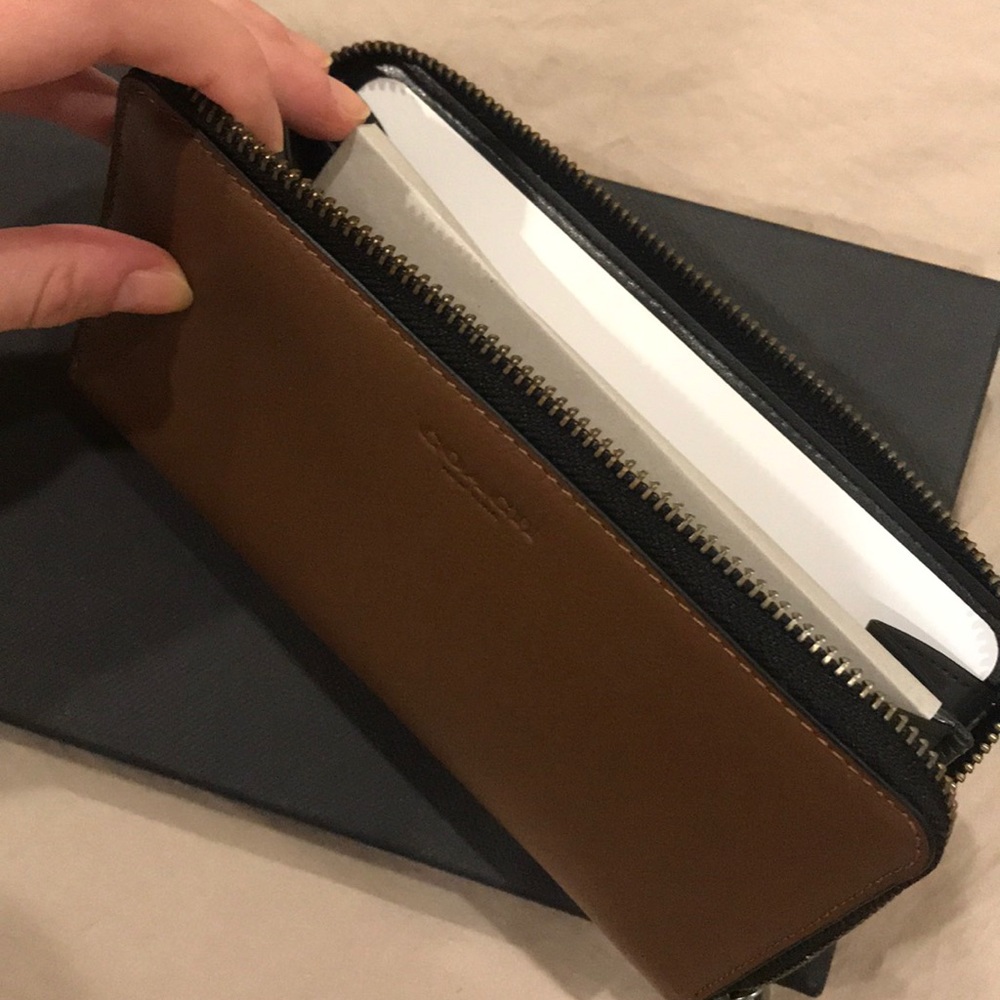 Coach wallet and keychain